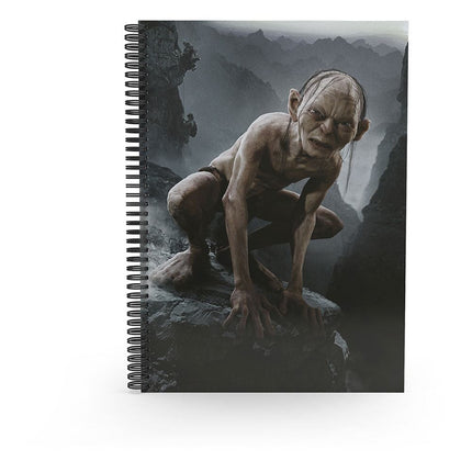 Lord of the Rings Notebook with 3D-Effect Gollum A5