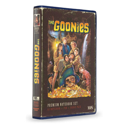 6-częściowy zestaw papeterii The Goonies Zestaw VHS Notatnik i długopis