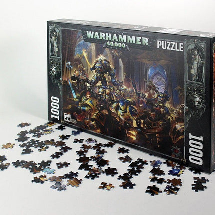 Warhammer 40K Jigsaw Puzzle Gulliman vs Black Legion 1000 pezzi