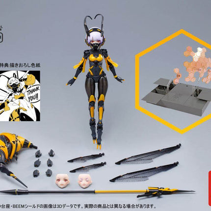 GN Project Model plastikowy 1/12 BEE-03W Wasp Girl - Bun chan 17 cm - SIERPIEŃ 2021