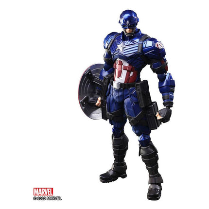 Captain America autorstwa Tetsuya Nomura Marvel Universe Bring Arts Figurka 16 cm - KONIEC MARCA 2021