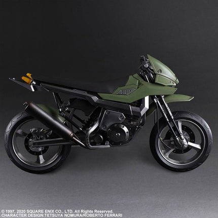 Jessie and Bike Final Fantasy VII Remake Play Arts Kai Action Figure and Vehicle
