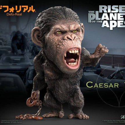 Caesar  Rise of the Planet of the Apes Deform Real Series Pianeta delle Scimmie Statue Chain Ver. 15 cm