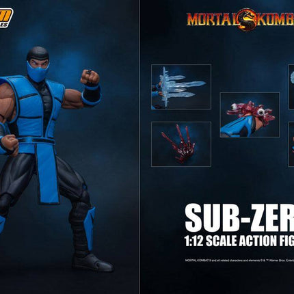 Mortal Kombat Figurka 1/12 Sub-Zero 16cm