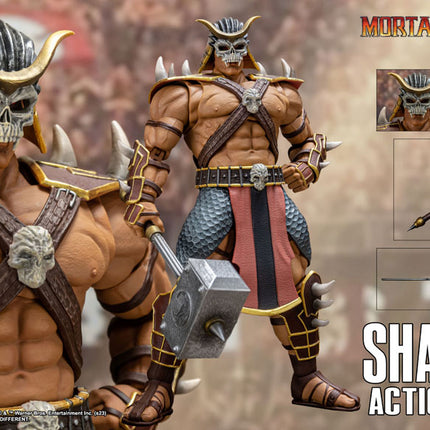 Shao Kahn Mortal Kombat Action Figure 1/12 18 cm