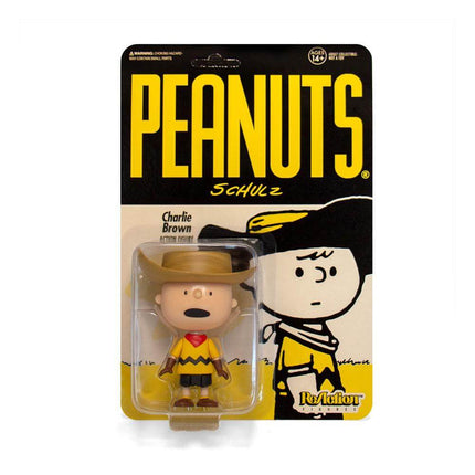 Figurka Cowboy Charlie Brown Peanuts ReAction 10 cm - KONIEC LUTEGO 2021
