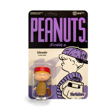 Baseball Schroeder Peanuts ReAction Action Figure  10 cm - END FEBRUARY 2021