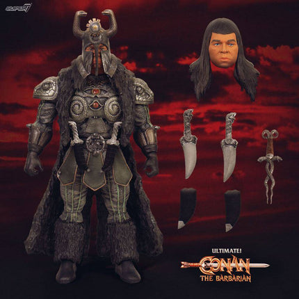 Thulsa Doom Conan the Barbarian Ultimates Action Figure  18 cm