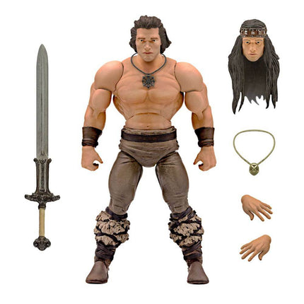 Conan the Barbarian Ultimates Figurka Conan Iconic Movie Pose 18 cm - KWIECIEŃ 2021