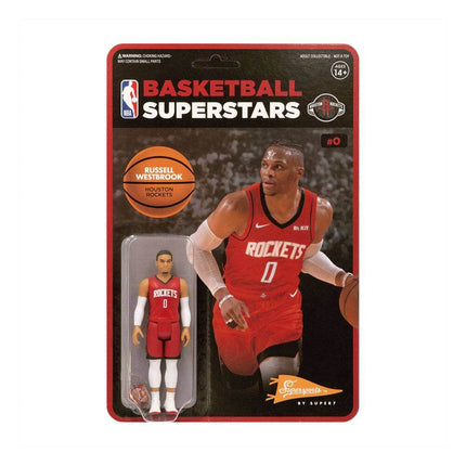 Russell Westbrook NBA ReAction Action Figure Wave 1  (Rockets) 10 cm - END FEBRUARY 2021