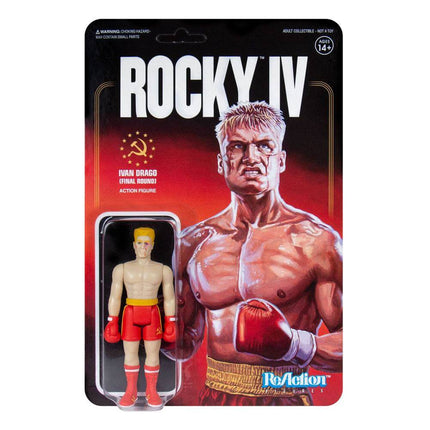 Ivan Drago (Beat-Up) Rocky 4 ReAction Action Figure 10 cm - FEBRUARY 2021