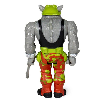 Rocksteady Teenage Mutant Ninja Turtles ReAction Figurka 10 cm