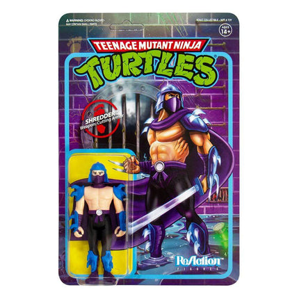 Shredder Teenage Mutant Ninja Turtles ReAction Action Figure  10 cm