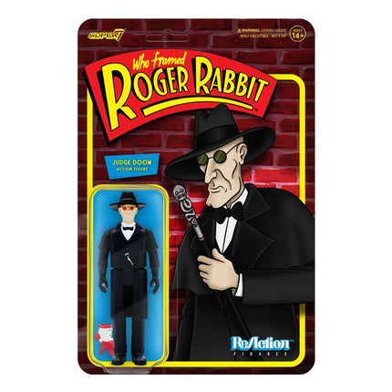 Kto wrobił królika Rogera ReAction Figurka Judge Doom 10 cm