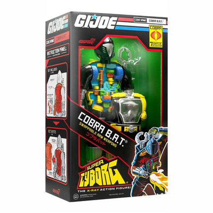 G.I. Joe Action Figure Super Cyborg Cobra B.A.T. (Original) 28 cm