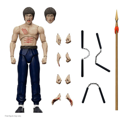 Bruce Lee Ultimates Figurka Bruce The Fighter 18cm