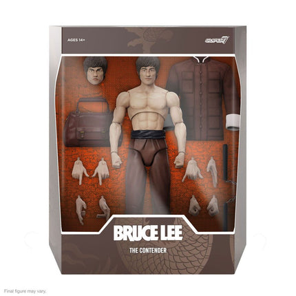 Bruce Lee Ultimates Figurka Bruce The Contender 18 cm