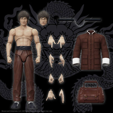 Bruce Lee Ultimates Action Figure Bruce The Contender 18 cm