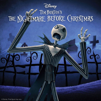 Nightmare Before Christmas Disney Ultimates Action Figure Jack Skellington 18 cm