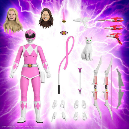 Różowy Ranger Mighty Morphin Power Rangers Ultimates Figurka 18 cm - LISTOPAD 2022
