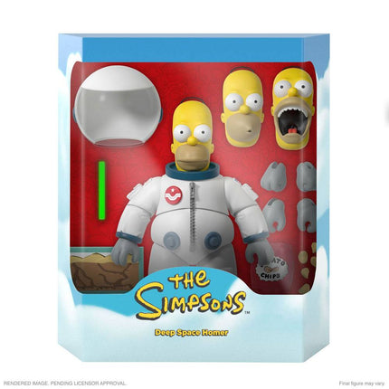 Deep Space Homer The Simpsons Figurka Super7 Ultimates 18 cm