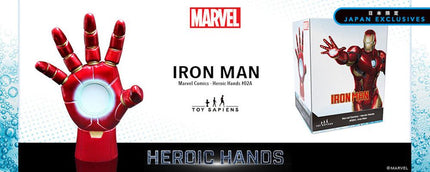 Marvel Heroic Hands Life-Size Statue #2A Iron Man 23 cm