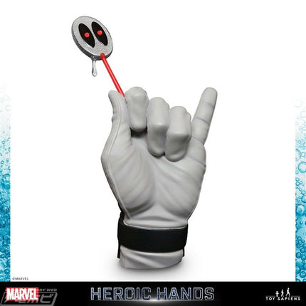 Marvel Heroic Hands Life-Size Statue #3B Deadpool X-Force Costume 25 cm