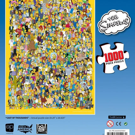 Układanka Simpsons Obsada tysięcy (1000 elementów)