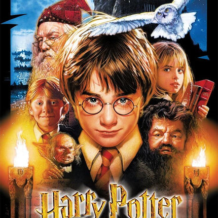 Harry Potter i Kamień Filozoficzny Kolekcjonerski Film Puzzle (550 elementów)