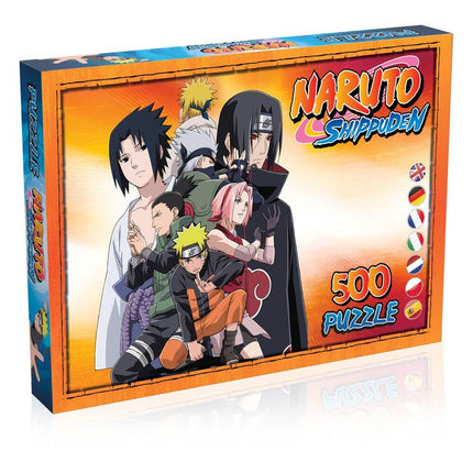 Naruto Shippuden Jigsaw Puzzle Characters 500 Pezzi