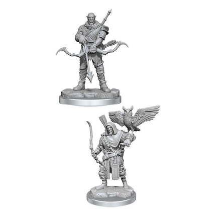 D&D Nolzur's Marvelous Miniatures Unpainted Miniatures 2-Packs Orc Ranger Male